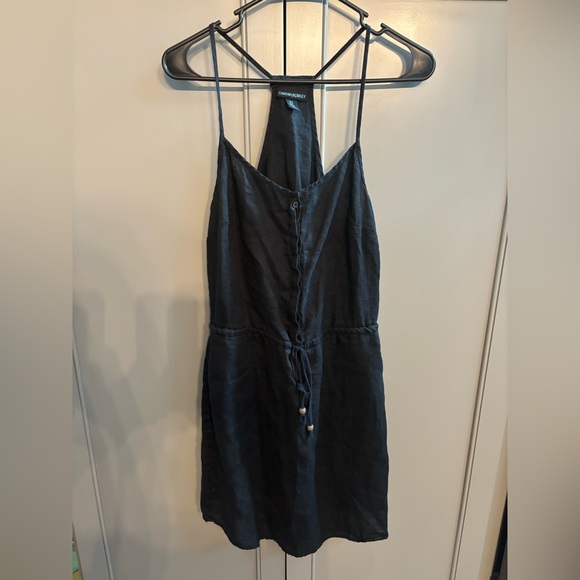 Cynthia Rowley Dresses & Skirts - Cynthia Rowley black linen sundress sz 4